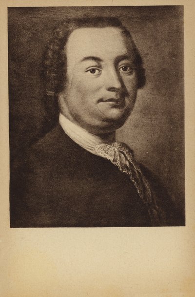 Johann Christian Bach , německý skladatel klasické éry (1735-1782) od Georg David Matthieu