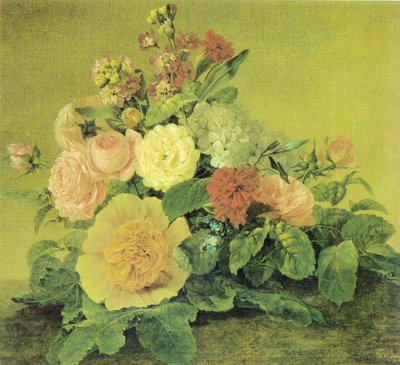 Německy: Blumenstillleben Zátiší s květinami od Georg Friedrich Kersting
