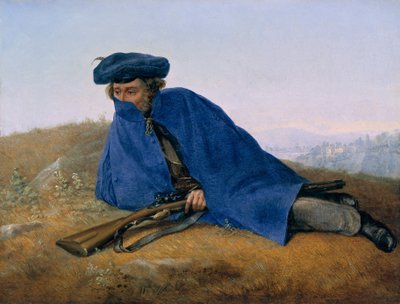 Německy: Auf Vorposten On Outpost od Georg Friedrich Kersting