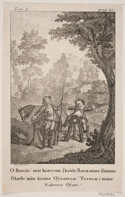 Ilustrace k Donu Quijotovi od Georg Haas
