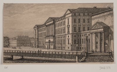 Zámek Christiansborg od Georg Hoffmann