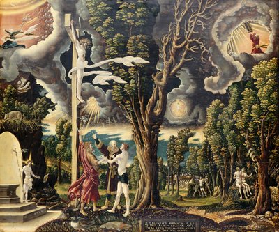 Pád a vykoupení, 1535 od Georg Lemberger