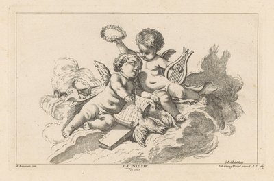 Poëzie La Poesie (název na objektu) Livre des Arts (název série) od Georg Leopold Hertel
