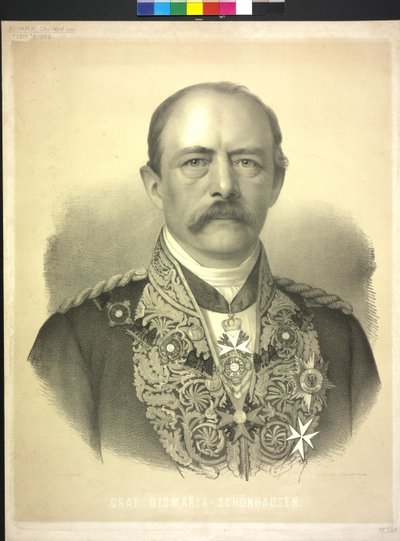 Hrabě Bismarck-Schoenhausen od Georg Ludwig Engelbach Engelbach