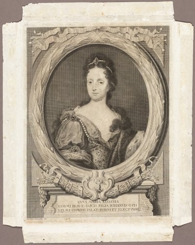 Anna Maria Luisa od Georg Martin Preissler