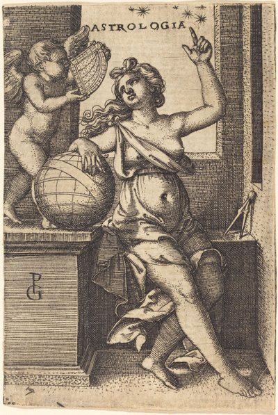 Astrologie od Georg Pencz