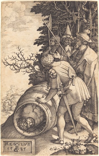 Attilius Regulus od Georg Pencz