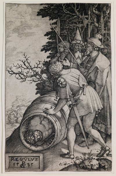 Attilus Regulus od Georg Pencz