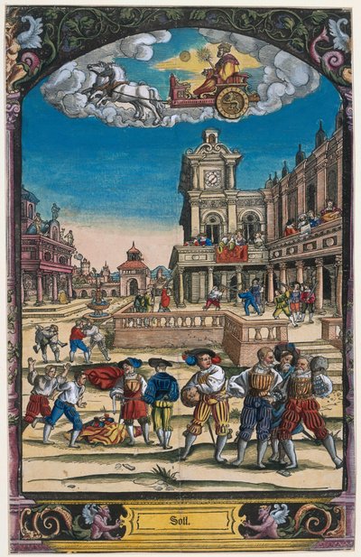 Sedm planet: Slunce od Georg Pencz