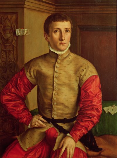 Portrét mladého muže, 1544 od Georg Pencz