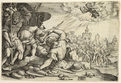 Obrácení sv. Pavla od Georg Pencz