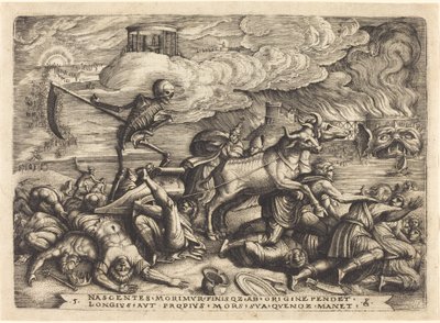 Triumf smrti od Georg Pencz