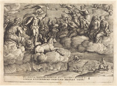 Triumf věčnosti od Georg Pencz