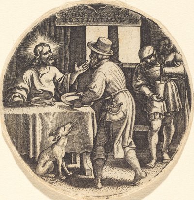 Nakrmit hladové od Georg Pencz