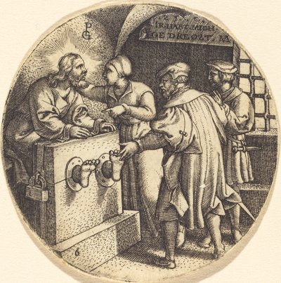 Návštěva uvězněných od Georg Pencz