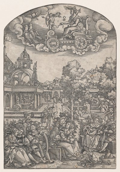Venuše ze Sedmi planet. od Georg Pencz
