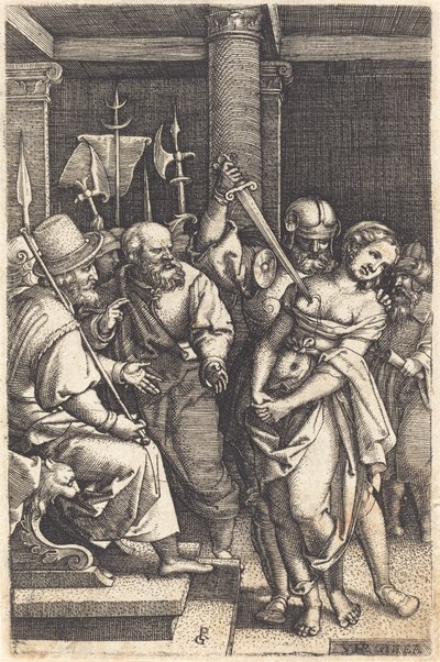 Virginius zabil svou dceru od Georg Pencz