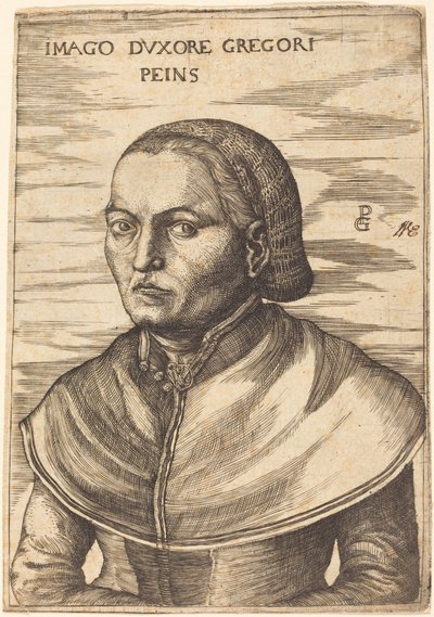 Manželka Georga Pencze od Georg Pencz