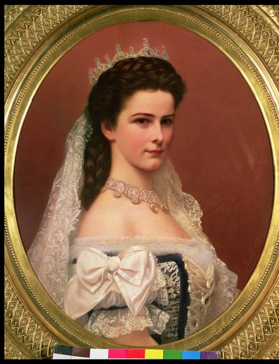 Císařovna Alžběta Bavorská (1837-98) v maďarském kroji, 1867 od Georg Raab