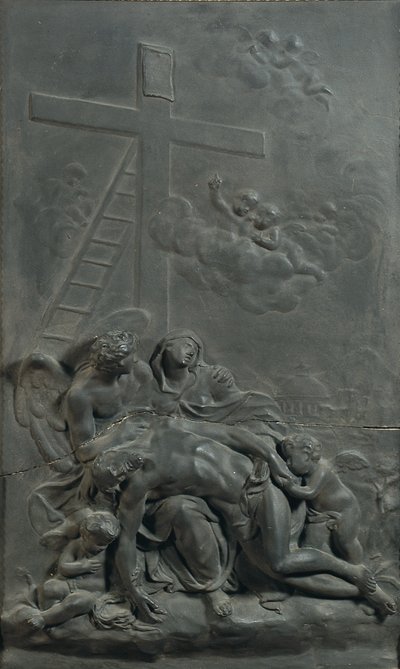 Oplakávání Krista od Georg Raphael Donner