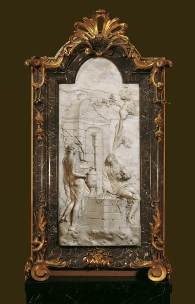 Kristus a Samaritánka od Georg Raphael Donner