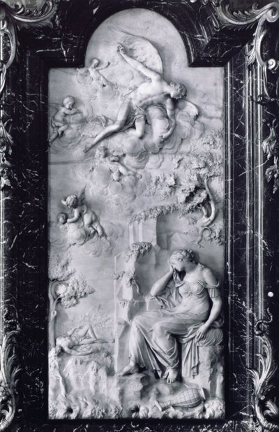 Hagar v divočině od Georg Raphael Donner