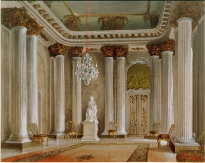 Předsíň paláce Sanssouci od Georg Schöbel