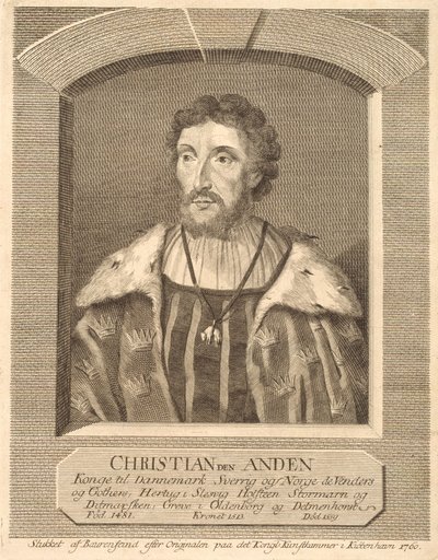 Kristián II od Georg Vilhelm Baurenfeind