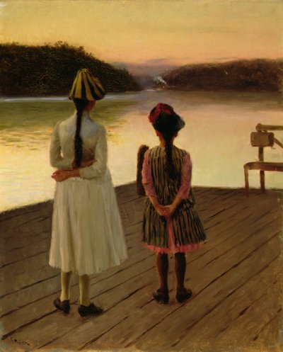 Pabryggan (The Asch Sisters) od Georg Vilhelm Pauli