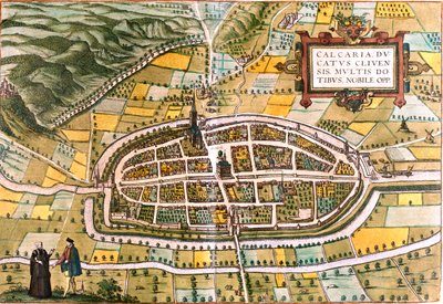Kalkar, Deutschland von Georg and Hogenberg Franz (1535-90) Braun