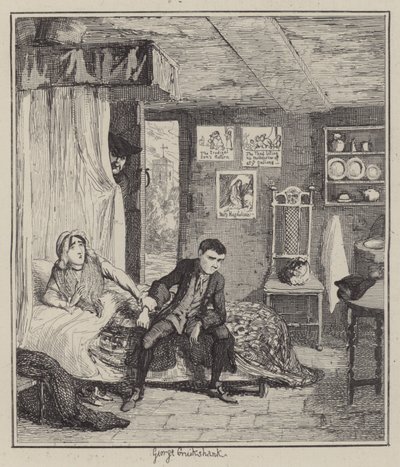 Ilustrace pro Jack Sheppard (rytina) od George (after) Cruikshank