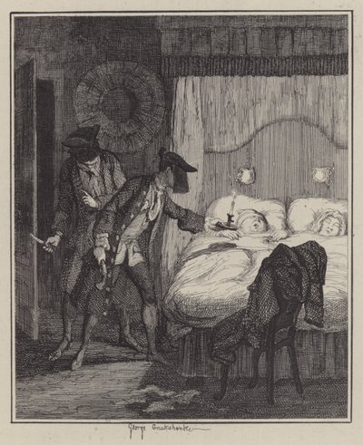 Ilustrace pro Jacka Shepparda (rytina) od George (after) Cruikshank