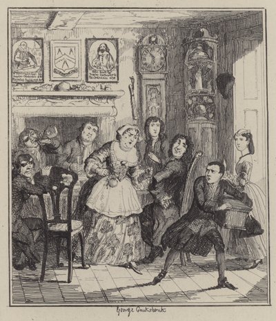 Ilustrace pro Jack Sheppard (rytina) od George (after) Cruikshank