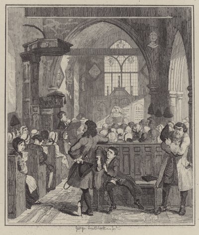 Ilustrace pro Jack Sheppard (rytina) od George (after) Cruikshank