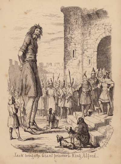 Jack a fazolový stonek (rytina) od George (after) Cruikshank
