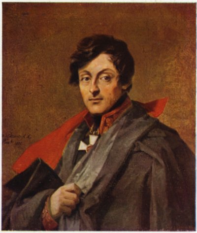 Portrét Alexandra Ostermanna-Tolstého (barevná litografie) od George (after) Dawe