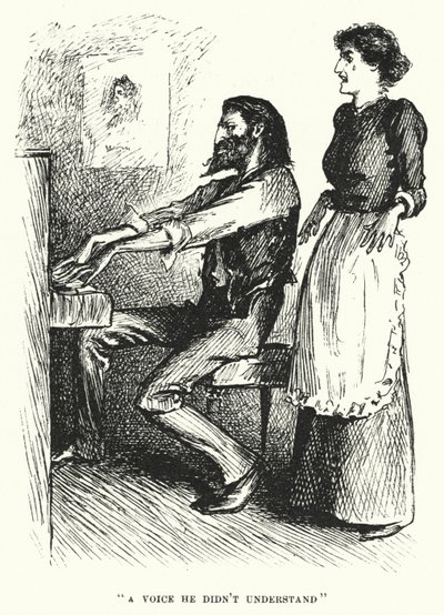 Ilustrace pro Trilby od George du Maurier (rytina) od George (after) Du Maurier