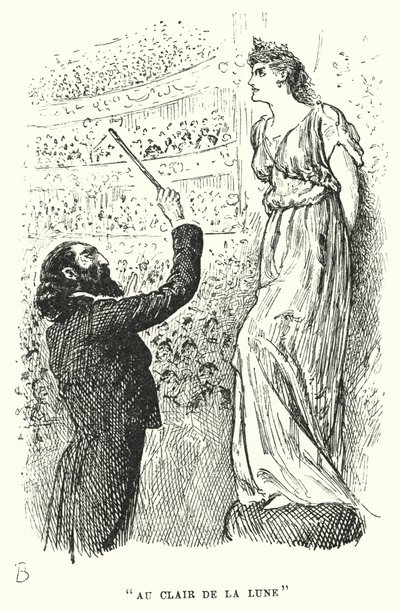 Ilustrace pro Trilby od George du Maurier (rytina) od George (after) Du Maurier