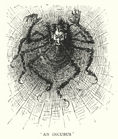 Ilustrace k filmu Trilby od George du Mauriera (rytina) od George (after) Du Maurier
