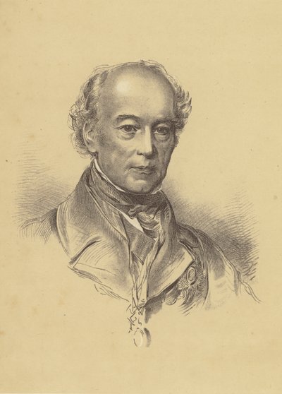 Admirál flotily Sir Thomas Byam Martin od George (after) Richmond