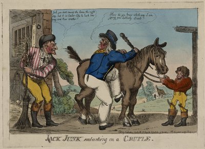JACK JUNK Vyrážíme na PLAVBU od George (attr. to) Cruikshank