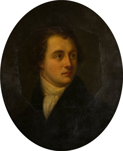 Portrét neznámého gentlemana, cca 1807-19 (olej na mědi) od George (attr.to) Harlow