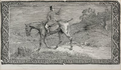 Každá sladkost musí mít svou hořkost od George Algernon Fothergill