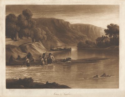 Meuse a Sambre, z Brány Sambre od George Arnald