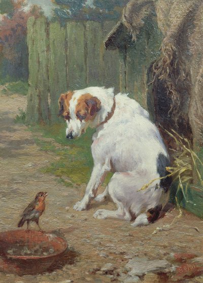 Vítaný návštěvník od George Augustus Holmes