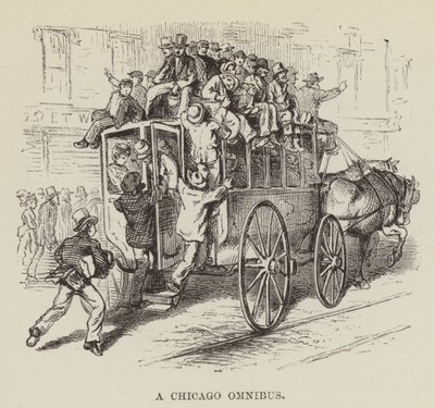 Chicago Omnibus od George Augustus Sala