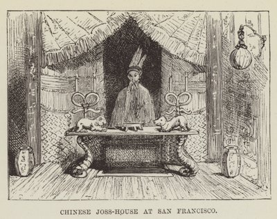 Čínský Joss-House v San Franciscu od George Augustus Sala