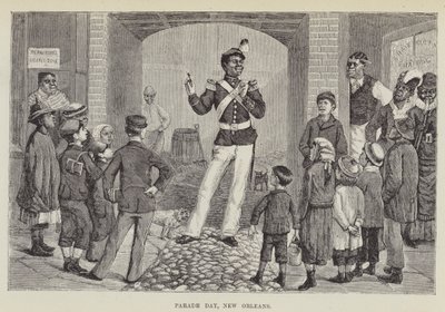 Parade Day, New Orleans od George Augustus Sala