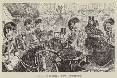 Přijetí generálního Granta ve Philadelphii od George Augustus Sala