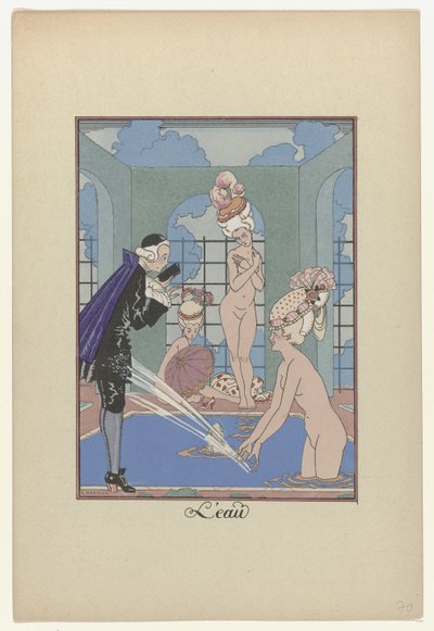 Věnec měsíců, 1917-1920: Voda od George Barbier